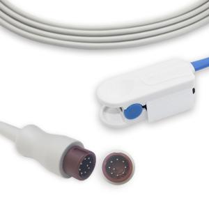 Quality Grey Aldult Biolight 3m 9 Pins spo2 finger sensor fast responses wholesale