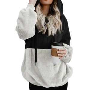 Quality Factory Custom 100% Polyester Zipper Up Women's Long Sleeve Hoodies Fleece Sweatshirts Pullover wholesale