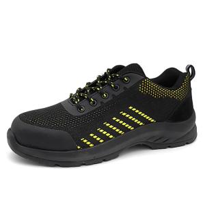 Quality Anti Puncture Running Safety Shoes Custom Sneakers Safety Shoes Black wholesale