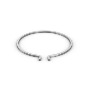 Quality OEM ODM Carbon Steel 0.9mm Round Wire Circlips wholesale