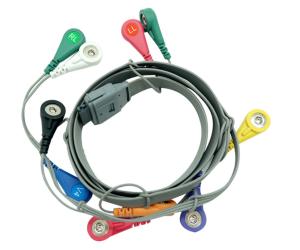 Quality BI 9800 7 Lead Holter Cable Bionmedical Compatible 12 Months Warranty wholesale