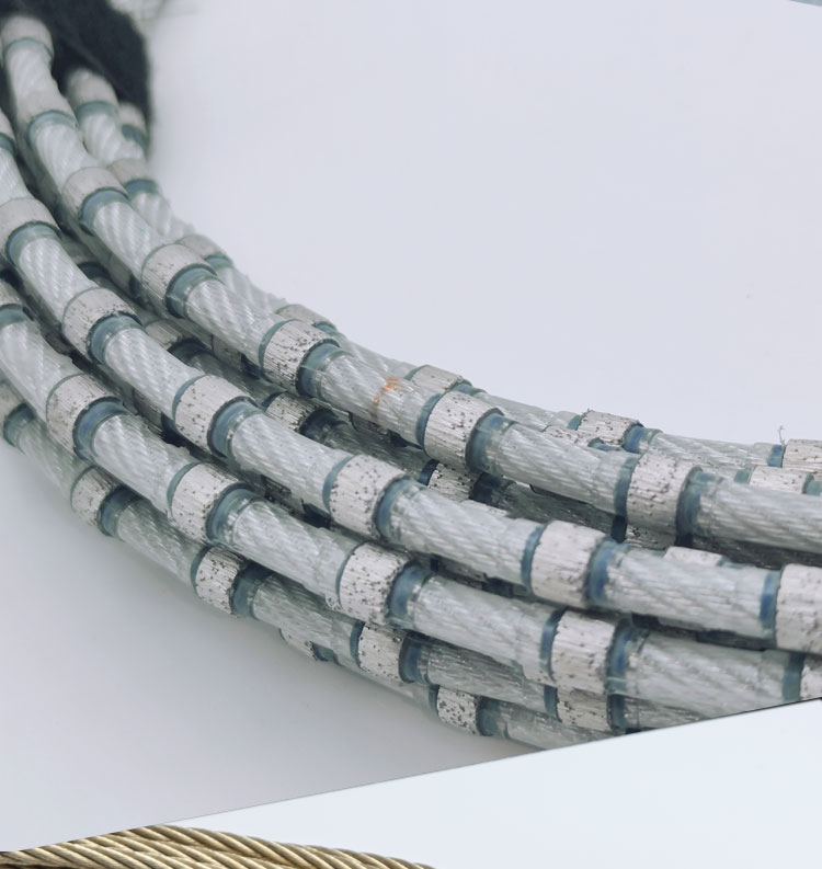 7.3 8.3mm Diamond Wire Saw for Granite Marble Block Squaring and Profiling Guaranteed
