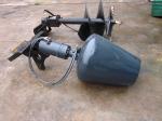 Cement bowl for mini skid steer loader