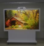 86 inch High Brightness Indoor Digital Advertising Display 3840x2160 UHD 2000