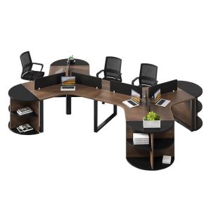 Quality Main Material Aluminum Frame Panel/Fabric/Steel for Boss Desk and Conference Table wholesale
