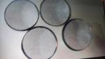 Dia 2.5 X 3mm Colorless CVD Diamond Cylinder Optical Grade Top And Bottom