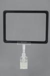 Adjustable Height Promotion Sign Holder Frame , Poster Plastic Snap Frames