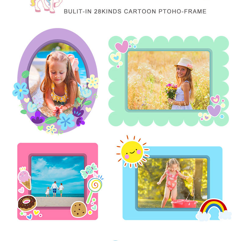 1080P Video Kids Digital Camera Other Educational Toys with 32GB TF Card Included