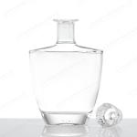 Healthy Lead-free Glass Bottle for Hot Stamping Gold Alcohol Bottle