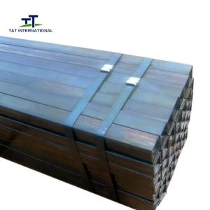 Quality Q235B ASTM A36 SS400 2 Inch Ss Square Pipe , Erw Square Tube Metallic Color wholesale