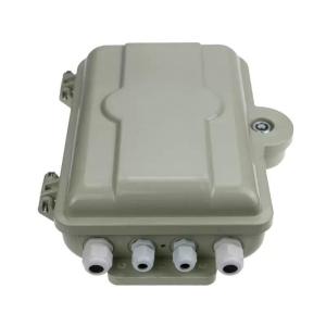 Quality SMC Outdoor Fiber Optic Distribution Box Junction 24 Cores IP65 wholesale