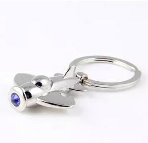 Quality New creative gift product metal plain keychain keyrings wholesale