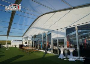 Quality Sandwich Wall Clear Span Tents Transparent PVC Roof Cover Outside wholesale