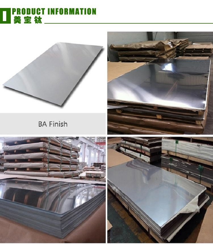 Cold Rolled BA 430 Stainless Steel Plate 0.65mm Thk