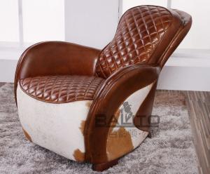 Quality classical British leather sofa,#2059 wholesale