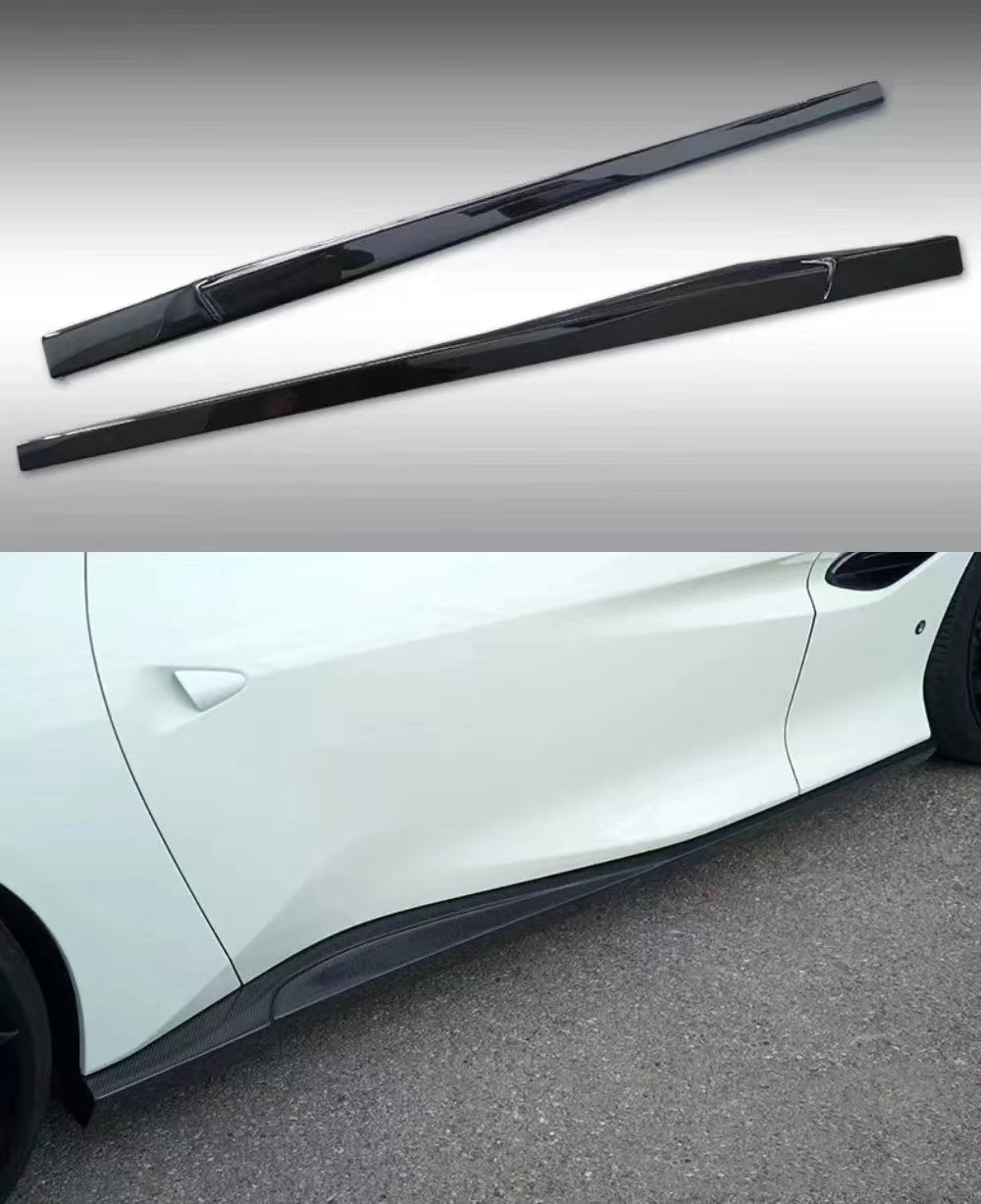 Portofino Ferrari Body Kit NOVI Style Front Lip Diffuser Spoiler Car Side Skirt 2017