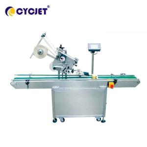 Quality CYCJET Sticker Labeling Machine Mark Square Bottle Labeling Machine For Plastic Bags Sticker Label wholesale