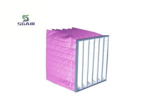 Quality High Permeability 99.97% Pocket Bag Filter Long Working Life wholesale