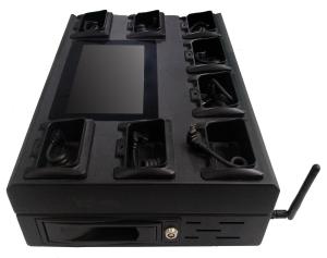 Quality ODM 8CH Body Camera Docking Station 7 Inch Touch Screen 8 channel wholesale