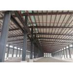 Multi Storey Steel Structure Industrial Warehouse , Prefabricated Steel