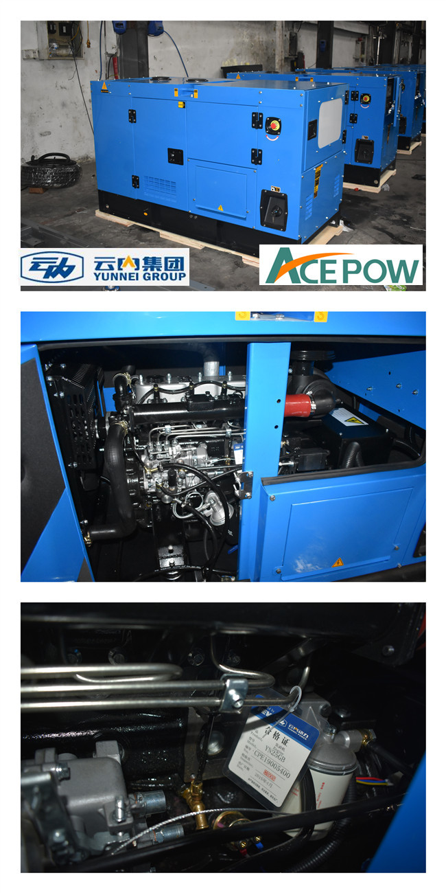 30KVA AC 4 Wire 400V Brushless Diesel Generator