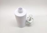 Customized White Personal Care 250ml Plastic Cosmetic Bottles