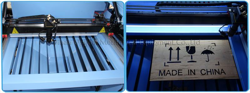 Co2 laser head with infrared positioning