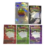 Custom Printed Child Proof Edible THC Mylar Zipper Bags