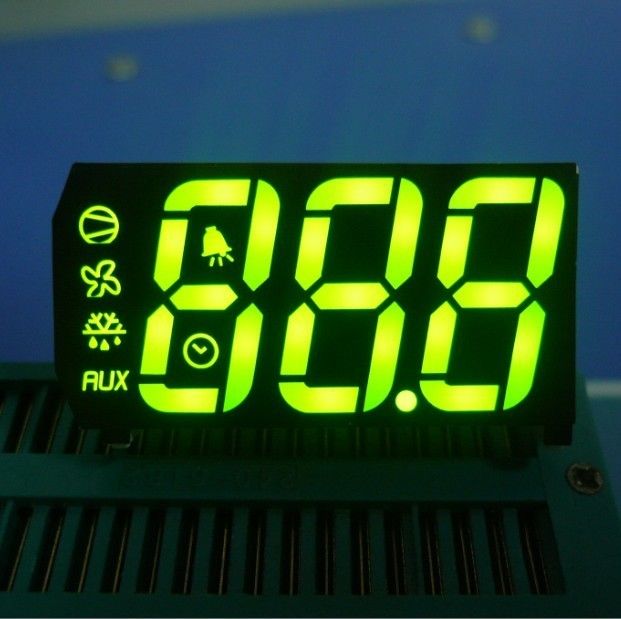 SGS Custom LED Display , Multi color 7 Segment Display for temperature humidity defrost