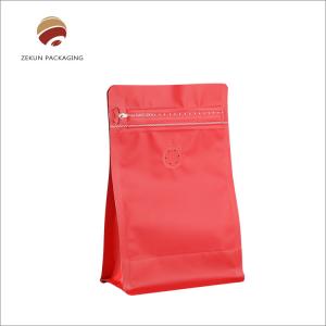 Quality 200g-5kgs Stand Up Coffee Bag Zipper Valve Aluminum Foil PET Nuts wholesale