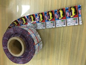 Quality Multi Color Printed Plastic Film / Plastic Packaging Film Leak Proof wholesale