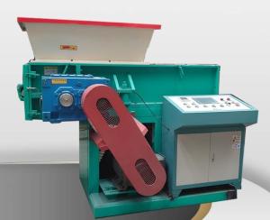 Quality PVC PE Pipe Single Shaft Rotary Shear Shredder Machine For Plastics wholesale