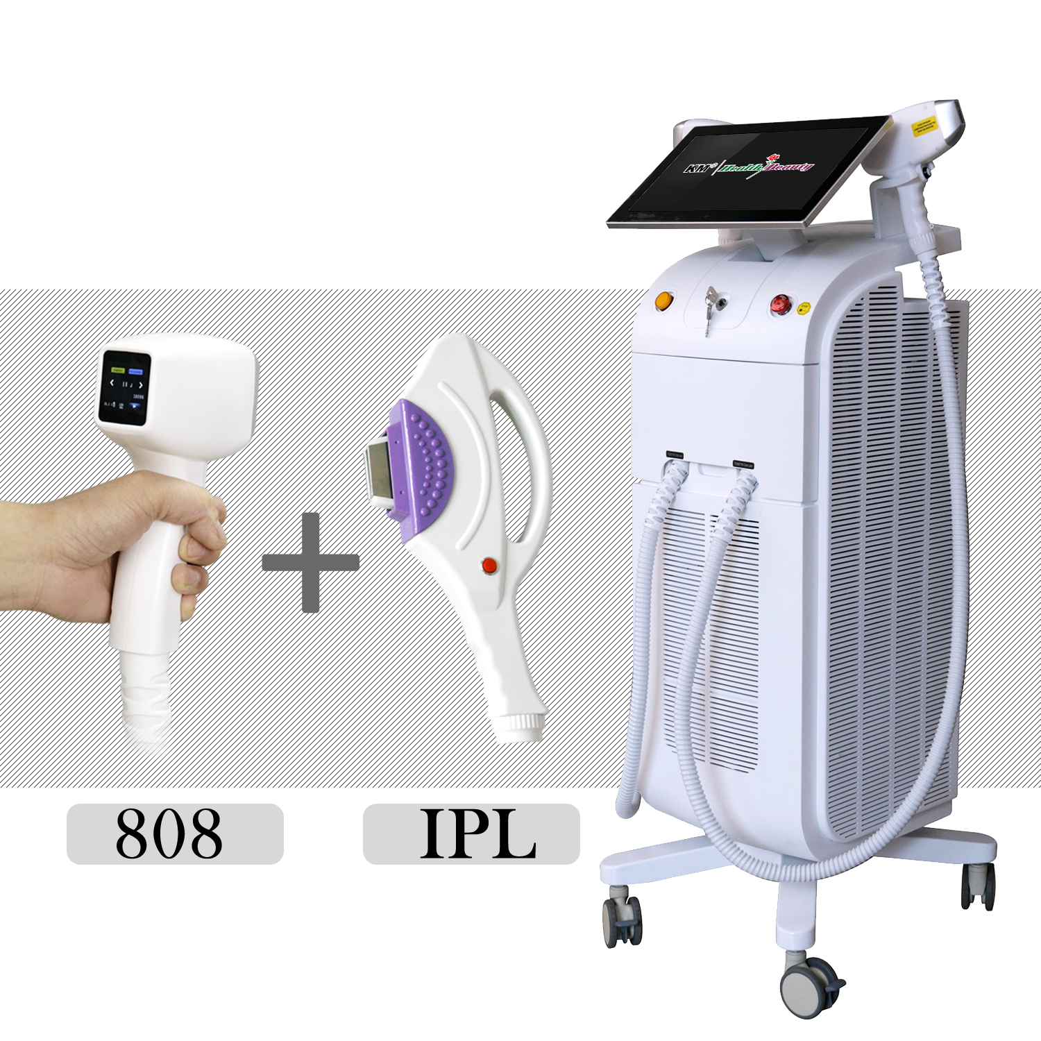 Commercial Multifunctional Beauty Machine 755nm 808nm 1064nm For IPL Opt Laser Hair Removal
