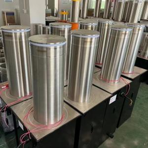 Quality Anti Terrorist Telescopic Driveway Security Bollards Electric 600mm wholesale
