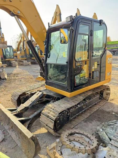 Original Caterpillar Brand Used Cat 307 Excavators 7 Ton Constrution Machine