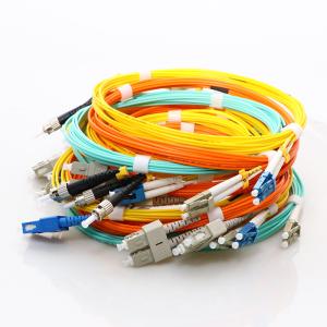 Quality Duplex Multimode OM4 2 Meters 50/125 LC Fiber Optic Patch Cord wholesale