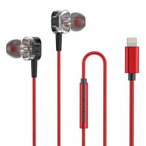 Quality MFI Approved ANC Wired Earphones 1.2m With Lightning Connector wholesale