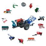 Reverse Gear Mini Two Wheel Tractor Compact Flexible 8hp Mini Tractor