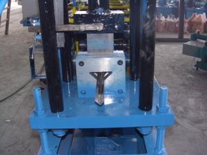 China Metal Stud Roll Forming Machine, Hydraulic Cutting Drywall Edge Bead Roll Forming Machine on sale