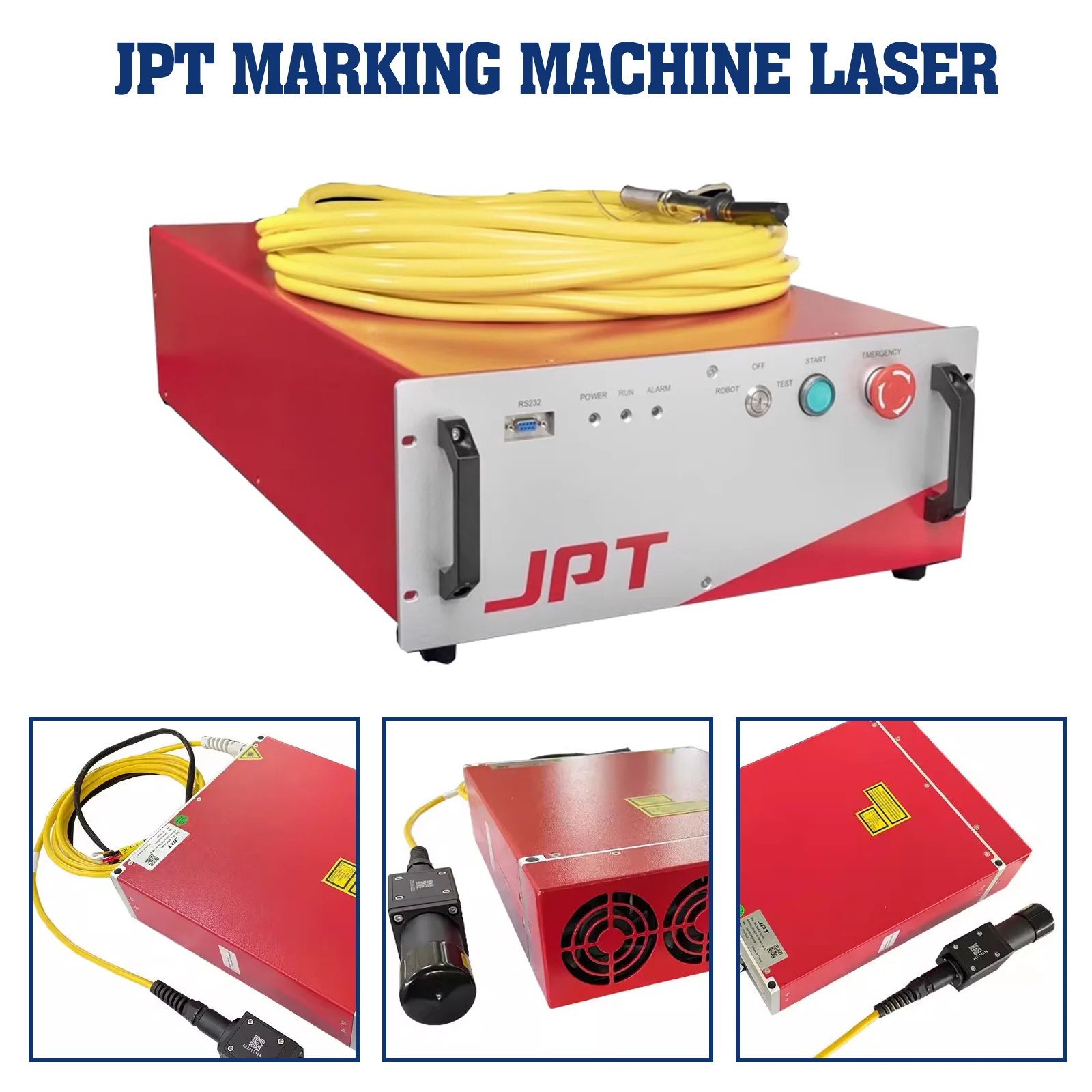 Raycus Max JPT Laser Marking Machine 30W 60W 100W for Stainless Steel Jewelry