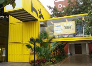 Quality Customized Design Shipping Container Restaurant , Modern Container House Restaurant wholesale