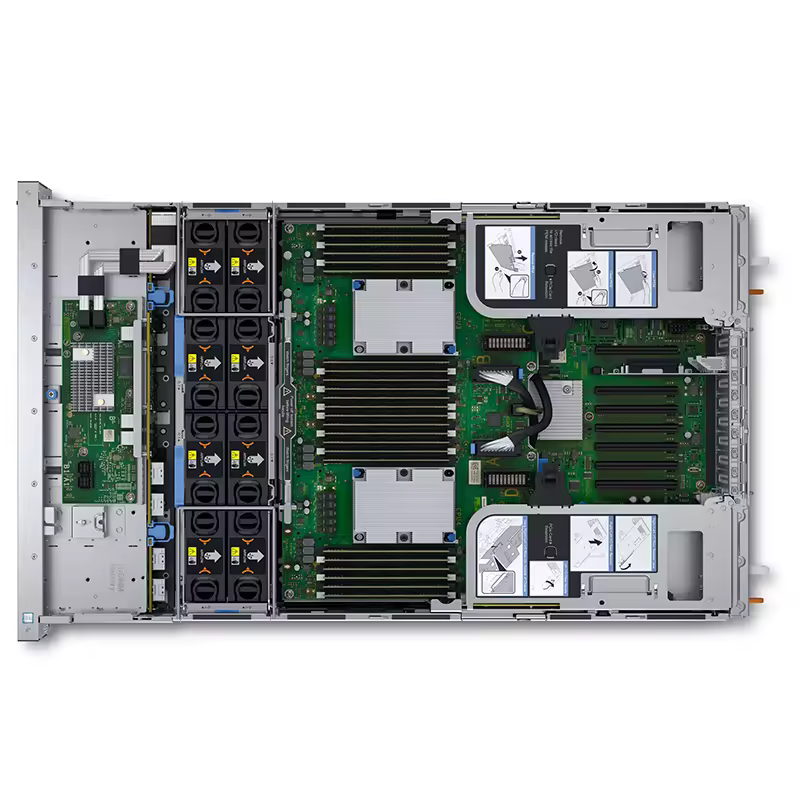 Customized Poweredge R940 Rack Server with Tel 5215 Processor and 2.5" Chassis Up to 24 Hard Drives Included