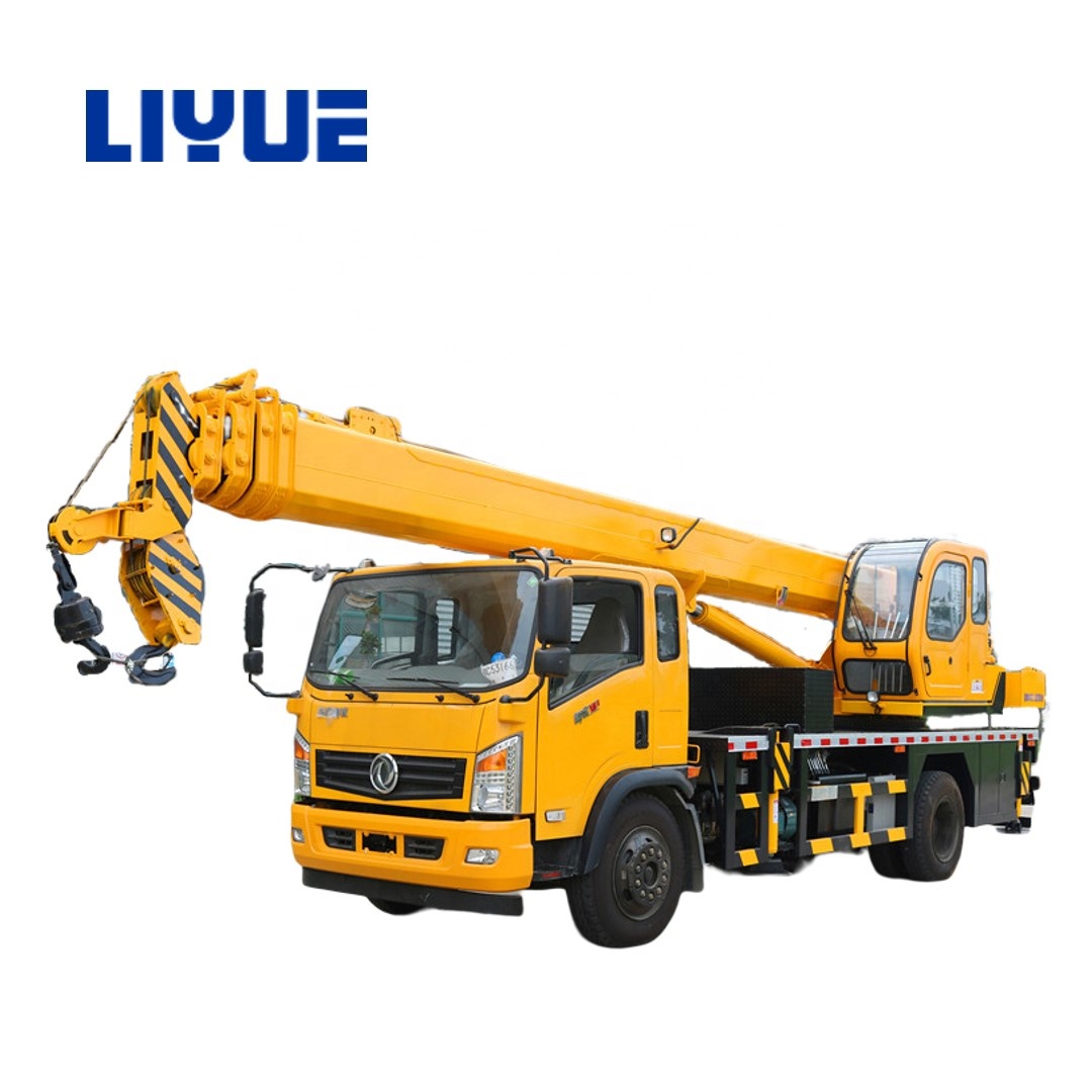 16 Ton Hydraulic Mobile Truck Crane with WEICHAI Engine and Hydraulic Straight Arm Boom