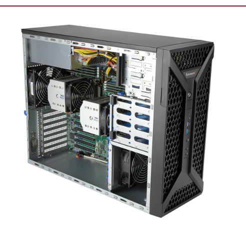 SYS-7049P-TRT Tower With Intel C622 Chipset And PM893/960G/2.5inch/SATA/1DWPD Hard Drive