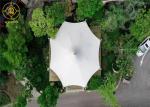 Prefab House 2 People Heavy Steel Structure Luxury Resort Tents With Wooden