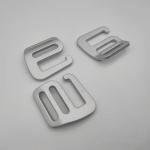 White Triangle Plastic Tri Glide Buckle 31.9mm*30.7mm
