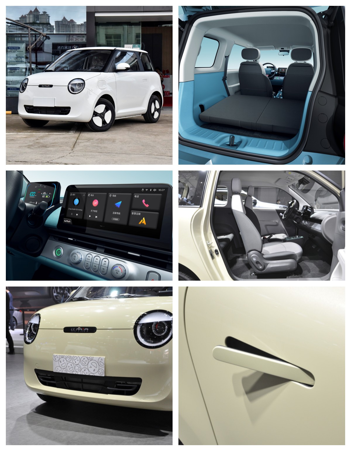 Changan Lumin Stock Luxury 4-Wheel Electric Car 301km Range 101km/h Mini Electric Vehicle with Pure Electric Energy Type