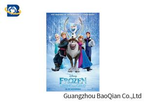 Quality PET / PVC / PP 3D Lenticular Poster Printing , Cartoon Lenticular Movie Poster Advertisement wholesale