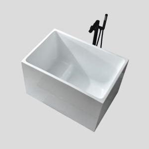 Quality Tailored 1300mm 1500mm Freestanding Bath High Gloss Acrylic Deepest Soaking Tub wholesale