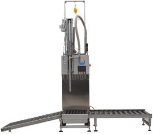Quality Small Agro Chemical Filling Machine Semi Auto 50-300L wholesale